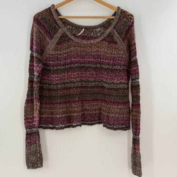 Free People Sweaters - Free People Lost In the Forest Sweater Faded Rose Size Medium Seen On AHS S1